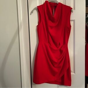 Zara red dress